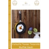 #Saat Dekoratif Tasarım Modern Teflon Görünümlü Şık Hediye Duvar Yumurta Tavası Mutfak Saati
