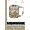 #ÇelikKupa Paslanmaz Tasarım Şık Dekoratif Hediyelik Kaliteli 225 ml Çelik Kupa Bardak 11*14 Cm