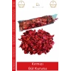 #GülKurusu Kırmızı Kuru Gül Yaprağı Hediyelik Kutu Süsleme Dekoratif Doğal Gül Kurusu Kokulu 100 Gr