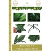 #YılbaşıAğacı Yılbaşı Çam Ağacı Sık Yapraklı Kaliteli Dekoratif Yeşil Ayaklı Yeni Yıl Noel Paket 90 Cm