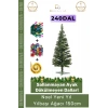 #YılbaşıAğacı Kaliteli Dekoratif Lüks Yılbaşı Çam Ağacı Sık Yapraklı Yeşil Noel Paket 150 Cm 240 Dal