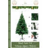 #YılbaşıAğacı Kaliteli Dekoratif Lüks Yılbaşı Çam Ağacı Sık Yapraklı Yeşil Noel Paket 150 Cm 240 Dal