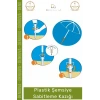 #Kazık Plaj Bahçe Kamp Spiral Toprak Zemin Tutucu Aparatı Dayanıklı Plastik Şemsiye Sabitleme Kazığı