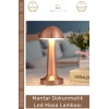 #Lamba Mantar Şarjlı Dimlenebilir Modern Tasarım Ofis Gece Okuma Dokunmatik LED Masa Lambası