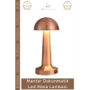 #Lamba Mantar Şarjlı Dimlenebilir Modern Tasarım Ofis Gece Okuma Dokunmatik LED Masa Lambası