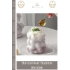 #Bardak Isıya Dirençli Şeffaf İnce Tasarım Çay Kahve Sunum Dayanıklı Borosilikat Bubble Bardak