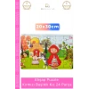 #Puzzle Eğitici Zeka Geliştirici Kaliteli Yerli Ahşap Puzzle Kırmızı Başlıklı Kız 24 Parça