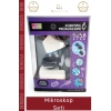 #Mikroskop 1200X Büyütme Profesyonel Bilimsel Eğitim Taşınabilir LED Aydınlatma Stem Mikroskop Seti