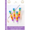 #KalemSeti Emojili Renkli Okul Kırtasiye Modüler Eğlenceli Öğrenci Yumurtlayan Kalem Seti 5li
