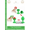 #Sihirbazlık Yeşil Renk Sihirli Kupa Eğlenceli Profesyonel Sihirbazlık Hobi Top Kaybetme Oyunu 7 cm