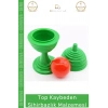 #Sihirbazlık Yeşil Renk Sihirli Kupa Eğlenceli Profesyonel Sihirbazlık Hobi Top Kaybetme Oyunu 7 cm