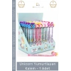 #Kalem Unicorn Model 2 Renkli Ergonomik Okul Ofis Hediye Kaliteli Yumurtlayan Kalem 1 Adet