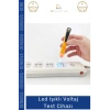 #VoltajCihazı LED Işıklı Sesli Uyarı Hassas Algılama Dijital Faz Kontrolü Temassız Voltaj Test Cihazı