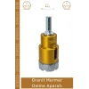 #DelmeAparatı 33mm Elmas Kaplama Profesyonel Seramik Fayans Porselen Sert Mermer Granit Delme Aparatı