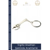 #Anahtarlık Ayarlanabilir Metal Tasarım Hediye Karizmatik İngiliz Anahtarı Şeklinde Anahtarlık