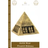 #PiramitBiblo Antik Mısır Temalı Estetik Dekoratif Polyester Taş Tozu Kompakt İşçilik Piramit Biblo
