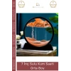 #KumSaati Dekoratif Masaüstü Ofis Hediyesi Sahra Çölü Tasarım 7 İnç 18x12 Sulu Kum Saati Orta Boy