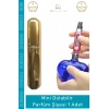 #Parfüm Şişesi Şık Alüminyum Gövde 5 ml Cep Şişesi Taşınabilir Seyahat Boyu Pratik Mini Dolabilir Parfüm Şişesi