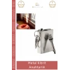 #Anahtarlık Paslanmaz Rüzgara Dayanıklı Doldurulabilir Kompakt Kamp Outdoor Metal Kibrit Anahtarlık