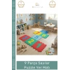 #Puzzle 9 Parça Eğitici Yumuşak Eva Rakamlı Çocuk Oyun Alanı Koruyucu Sayılar Puzzle Yer Matı