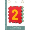 #Puzzle 9 Parça Eğitici Yumuşak Eva Rakamlı Çocuk Oyun Alanı Koruyucu Sayılar Puzzle Yer Matı