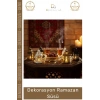 #RamazanSüsü Kaligrafi Gold Ramadan Mubarak Dekoratif Altın Rengi Lüks Tasarım Manevi Huzur Ramazan Süsü