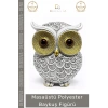#Biblo Dekoratif Hediyelik Biblo Masaüstü Ofis Objesi Modern 10x7 cm Polyester Baykuş Figürü