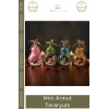 #Hediye Dekoratif Cam Hediyelik Masaüstü Ofis Aksesuarı El Yapımı Şık Modern Mini Armut Teraryum