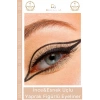 #Eyeliner Siyah Pigmentli Kalıcı Profesyonel Egzersiz Seti Estetik Esnek Uçlu Yaprak Figürlü Eyeliner