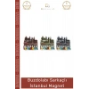 #Magnet Hediyelik Dekoratif Turistik Kız Kulesi Galata Şık Buzdolabı Sarkaçlı İstanbul Magnet