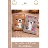 #Defter Hediyelik A5 Boyut Yumuşak Kapak 150 Sayfa Kaliteli Okul Ayıcık Peluş Çizgili Defter