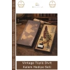 #DivitSeti Kaligrafi Sanatı Vintage Antika Görünümlü Profesyonel Tasarım Tüylü Divit Kalem Hediye Seti