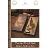#DivitSeti Kaligrafi Sanatı Vintage Antika Görünümlü Profesyonel Tasarım Tüylü Divit Kalem Hediye Seti
