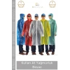 #Yağmurluk Su Geçirmez Kapüşonlu Polietilen Dayanıklı Pratik Hafif Kullan At Yağmurluk Beyaz