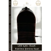 #Saat Vintage Dekoratif Alev Efektli Masa Saati Fener LED Işıklı Siyah Eskitme Şömine Saat