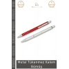 #Kalem Kurumsal Hediye Prestijli Şık Ergonomik Ofis İmza Kaliteli Metal Tükenmez Kalem Gümüş