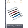 #Kalem Lüks Prestijli Kurumsal Hediyelik Mat Gövde Tasarım Ergonomik Metal Tükenmez Kalem Füme