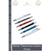 #Kalem Lüks Prestijli Kurumsal Hediyelik Mat Gövde Tasarım Ergonomik Metal Tükenmez Kalem Füme