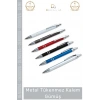 #Kalem Şık Dayanıklı Ergonomik Prestijli Kurumsal Ofis Hediyesi Lüks Metal Tükenmez Kalem Gümüş