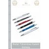 #Kalem Şık Dayanıklı Ergonomik Prestijli Kurumsal Ofis Hediyesi Lüks Metal Tükenmez Kalem Gümüş