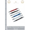 #Kalem Lüks Promosyon Logo Baskılı Kurumsal Hediye Şık Dayanıklı Prestij Metal Tükenmez Kalem Beyaz