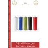 #Termos Paslanmaz Çelik LED Ekranlı Isı Koruma Akıllı Sızdırmaz Mug Dijital Göstergeli Termos Kırmızı