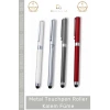 #Kalem Lüks Metal Ofis Hediyesi Dokunmatik Fonksiyonlu Şık Prestijli Touchpen Roller Kalem Füme