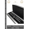 #KalemSeti Prestijli Metal Ergonomik Tasarım Kurumsal Hediye Lüks Roller Tükenmez Kalem Seti Füme