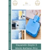 #Priz Modern Estetik Elektrik Ünitesi Ergonomik Katlanır Gövde Güçlü 3 Gözlü Katlanır Priz