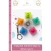 #StresÇarkı Mekanik Klavye Switch Şeffaf Akrilik Rulman Stres Çarkı Renkli Tuşlu Fidget Oyuncak