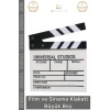 #Klaket Profesyonel Prodüksiyon Ahşap Film Çekim Dekoratif Aksesuar Sinema Klaketi Büyük Boy