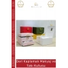 #TakıKutusu Lüks Şık Organizer Takı Çantası Modern Saklama Kutusu Deri Kaplamalı Makyaj Takı Kutusu