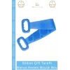 #BanyoKesesi Peeling Etkili Sırt Masajı Arındırıcı Dokulu Pratik Çift Taraflı Banyo Kesesi Büyük Boy