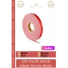 #MontajBandı Çift Taraflı Güçlü PE Köpük Akrilik Yapışkanlı Sabitleme Montaj Bandı 19mm X 2mt - 1 Adet